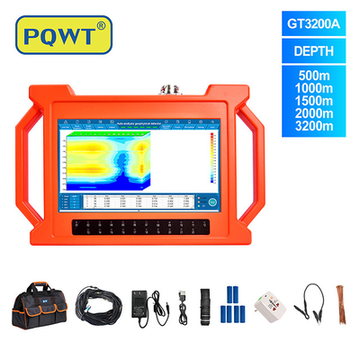 PQWT-GT3200A НОВЫЙ Глубокий портативный прибор для обнаружения подземных вод Водообнаружитель подземные воды