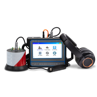 Ультразвуковое оборудование 2M PQWT CL200 4000mAh ядрового детектора утечки воды