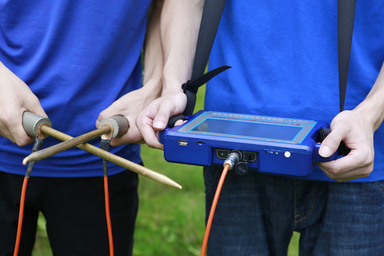 8-канальный детектор подземных вод с автоматическим рисунком кривой и сертифицированным детектором подземных вод CE