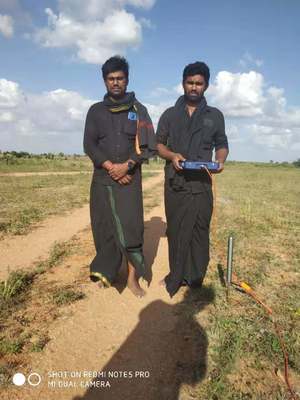 PQWT S500 Детектор воды с мультичастотной высокой точностью портативного обнаружения подземных вод