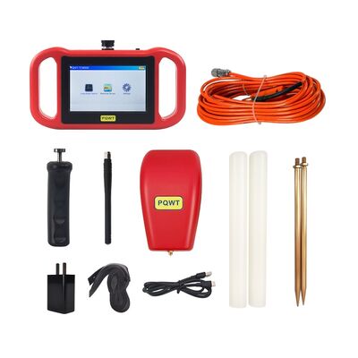 PQWT-TCM Series Geophysical Survey Equipment with Long Range Search and Auto Mapping Mode Underground Water Detector Powered by Rechargeable Lithium Battery