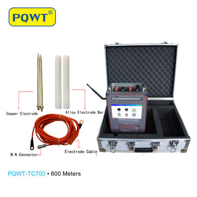 Профессиональный детектор воды PQWT TC700 Автоматическое картографирование скважины глубокий подземный детектор воды 600 м