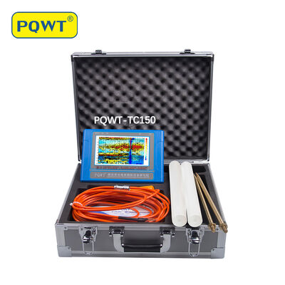 Китайская машина для обнаружения воды PQWT TC150, глубинный детектор воды для скважин глубиной 150 м