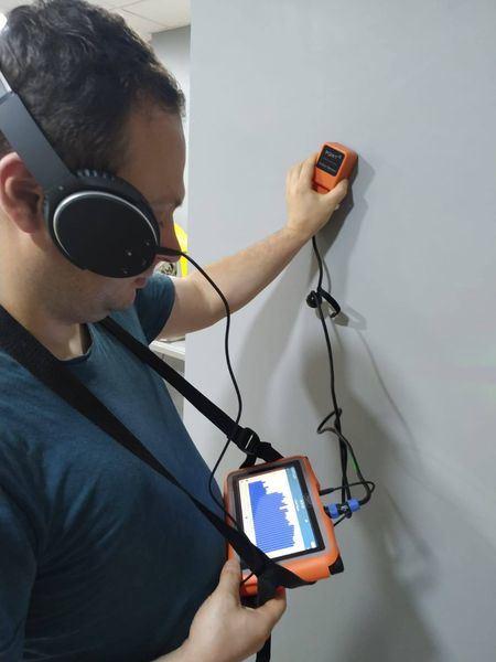 Pqwt-L50 Подземный детектор утечки труб детектор утечки воды для домашнего использования 3